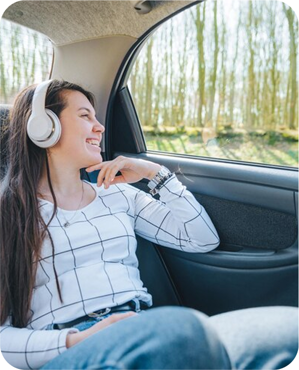 Person doing chores while learning